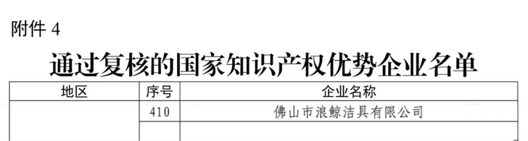國(guó)家級(jí)認(rèn)可！浪鯨衛(wèi)浴順利通過“國(guó)家知識(shí)產(chǎn)權(quán)優(yōu)勢(shì)企業(yè)”復(fù)核.jpg